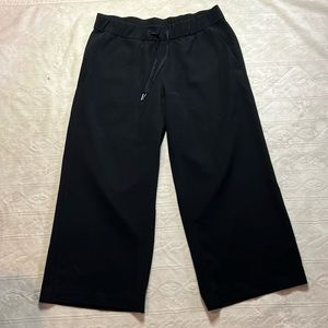 lululemon athletica Black Wide Leg Pants